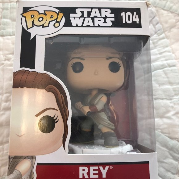 Star Wars Rey #104 Funko Pop - Picture 1 of 1